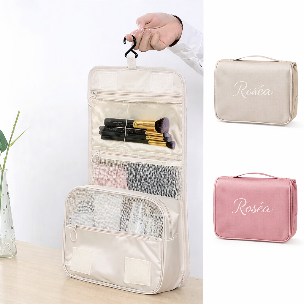 Roséa Travel Makeup Organizer Bag