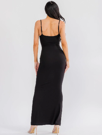 Chic Curve Maxi Dress